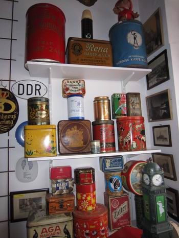 Vintage cans